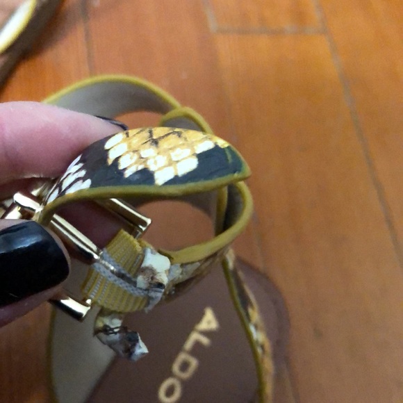 Brand new in box snakes skin sandals - Picture 5 of 8